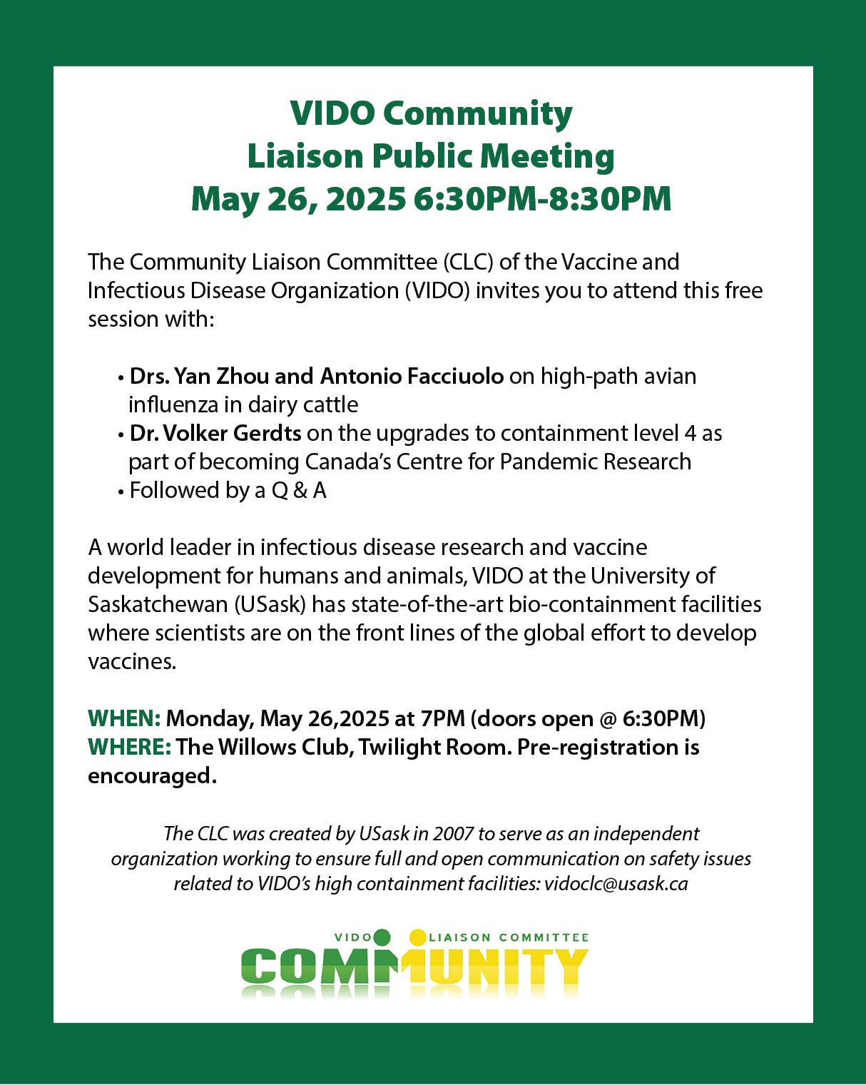 Public Meeting Ad 2025